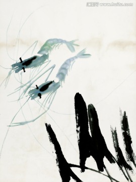 齊白石 魚蝦冊(cè)頁(yè)高清