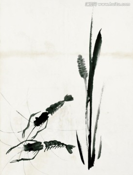 齊白石 魚蝦冊(cè)頁(yè)高清