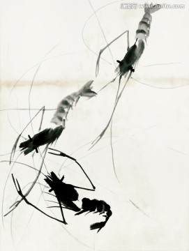 齊白石 魚(yú)蝦冊(cè)頁(yè)高清