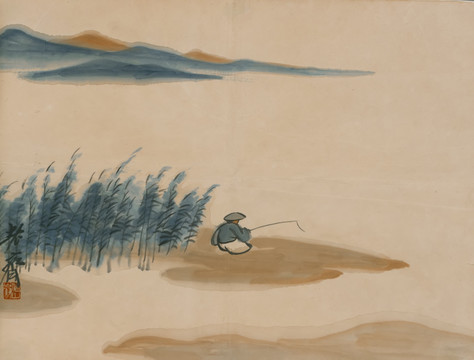 齊白石 山水水墨高清作品