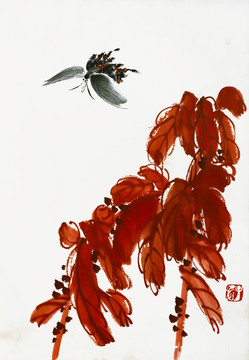 齊白石 花卉蟲鳥高清作品