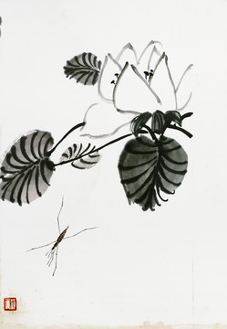齊白石 花卉蟲魚高清作品
