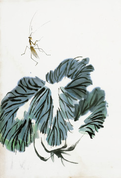 齊白石 花蟲(chóng)水墨高清作品