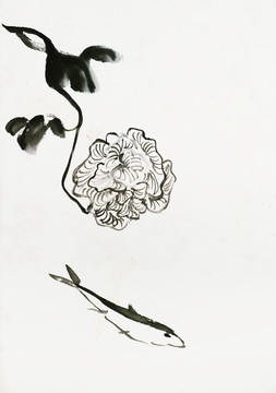 齊白石 花蟲水墨高清作品