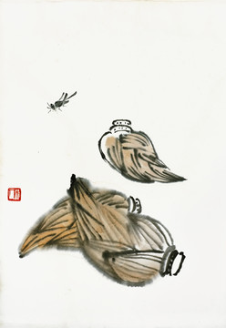 齊白石繪畫作品高清圖