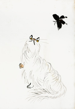 齊白石 花卉蟲高清作品