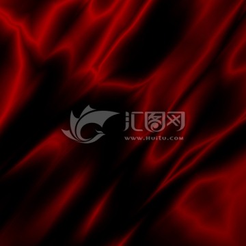 華麗紅色絲綢