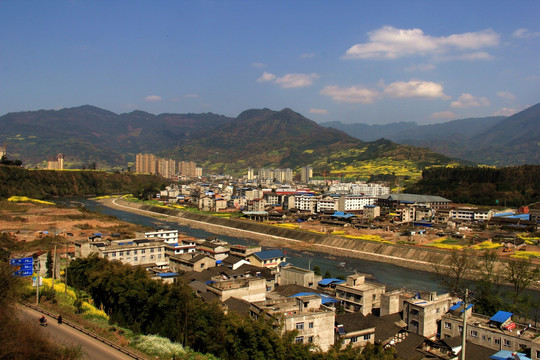 荥经县城 附城乡郊区