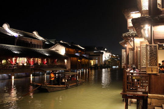 烏鎮西柵夜景