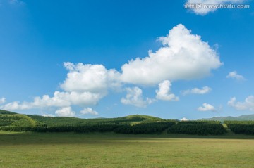 白云草原风光