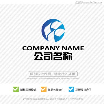 F字母 LOGO設(shè)計(jì)