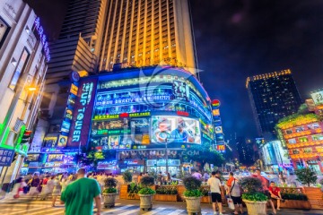 广州北京路夜景