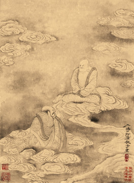 石濤 羅漢冊