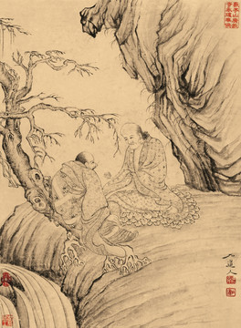 石濤 羅漢冊(cè)