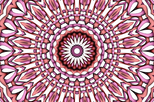 唯美花型 拼花圖案 無(wú)分層