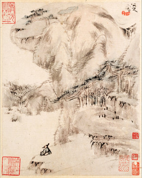 八大山人 山水画