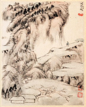 八大山人 山水畫