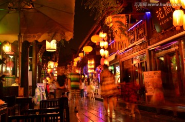 成都錦里夜景