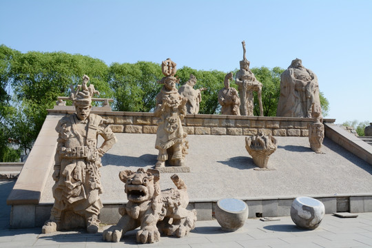 元大都公园雕塑