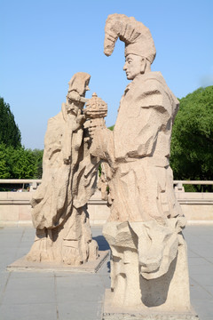 元大都公园雕塑