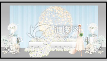 婚禮效果圖