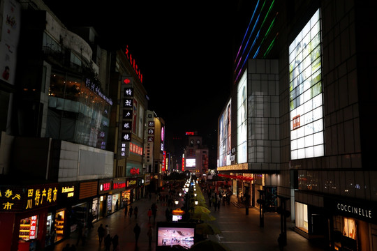 春熙路夜景