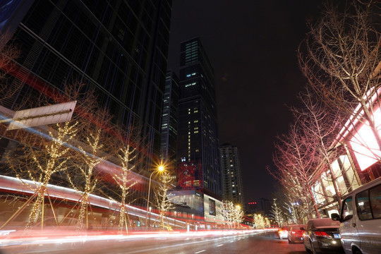 春熙路夜景