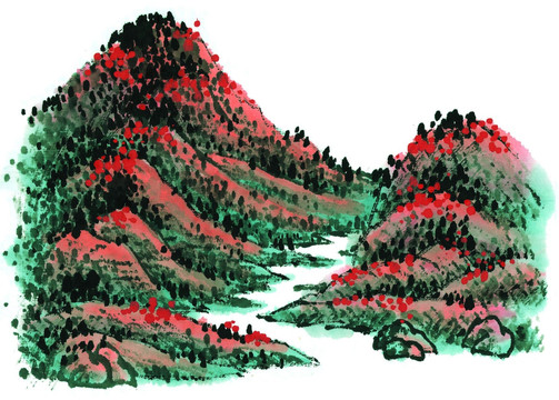 國畫山水