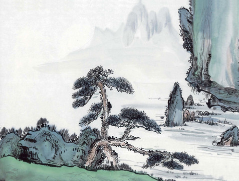 國畫 山水