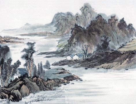 國畫 山水
