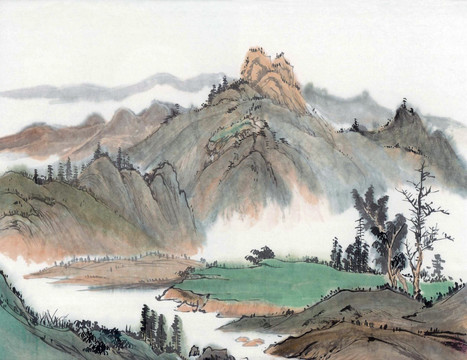 國畫山水