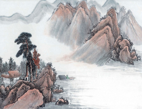 國畫 山水
