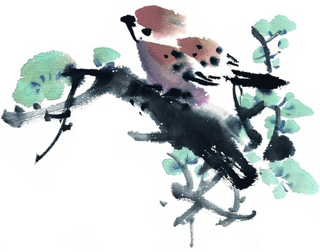 國畫 花鳥