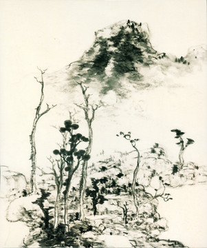 八大山人 花鳥山水冊(cè)