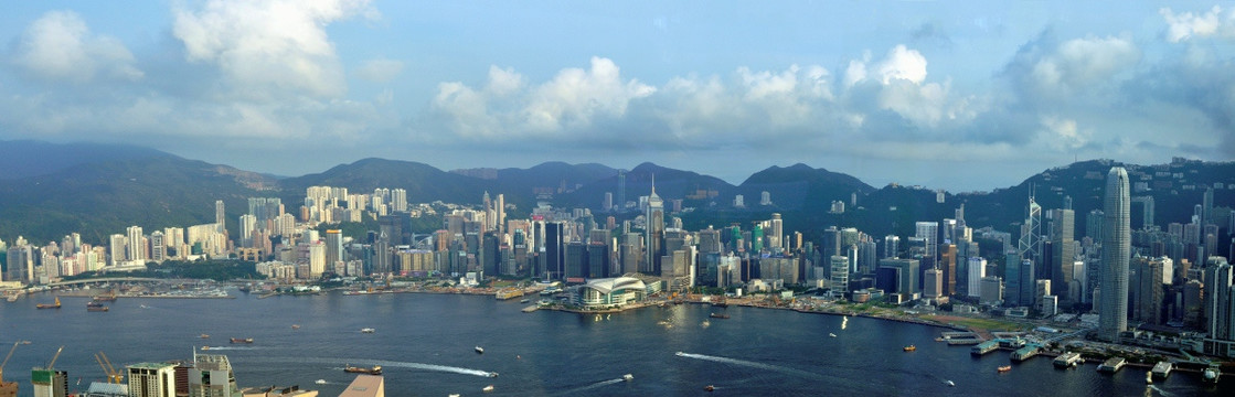 香港岛全景