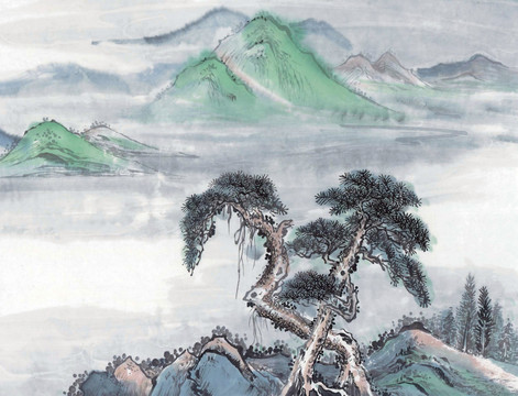 水墨画 山水画