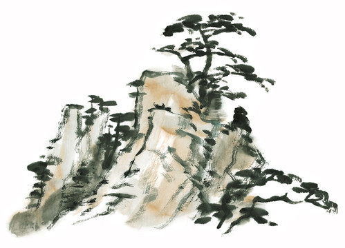 水墨画 山水画