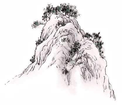 水墨画 山水画