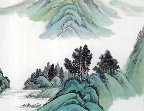 水墨畫 山水畫 國畫