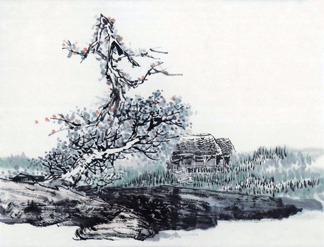 水墨畫 山水畫 國畫
