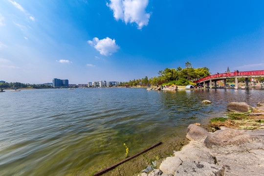上海美兰湖风光