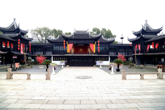古鎮 戲樓 大戲臺 春暉樓