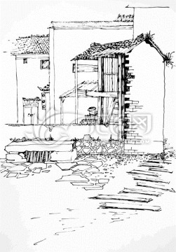 風(fēng)景建筑速寫(xiě)