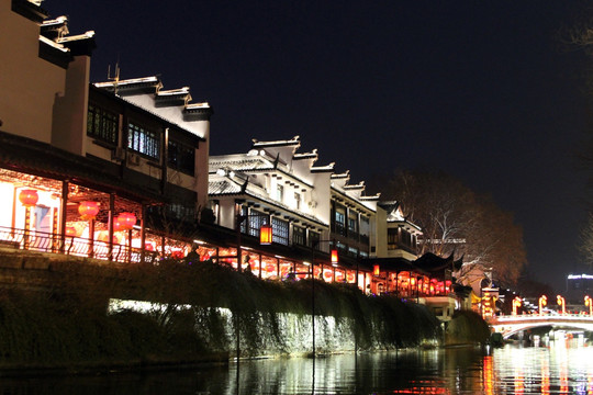 秦淮河夜景