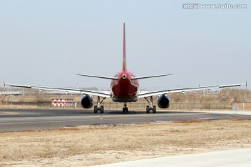 空客A320后视图