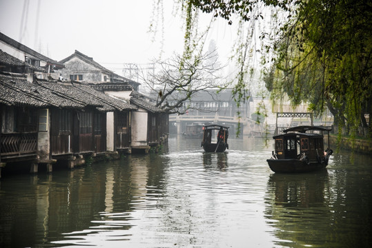 古民居流水