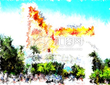 創(chuàng)意水彩畫
