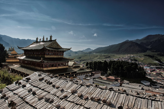 郎木寺日出