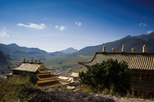 郎木寺日出