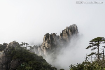 三清山雾景